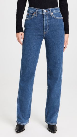 RE/DONE + '90s High Rise Loose Jeans