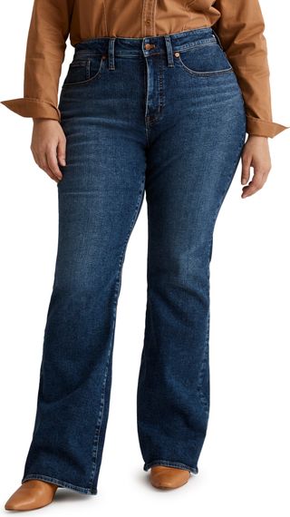 Madewell + Instacozy Curvy Skinny Flare Jeans