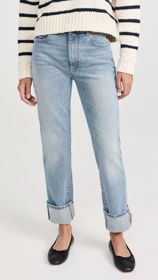 Dl1961 + Patti Straight: High Rise Vintage Ankle Jeans