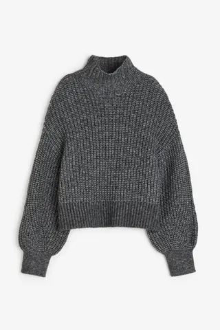 H&M + Balloon-Sleeved Sweater