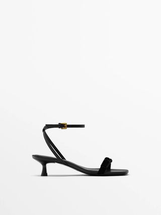 Massimo Dutti + Bow Sandals