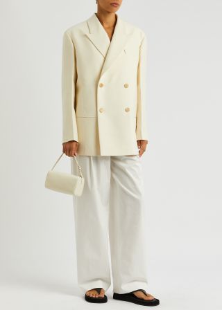 The Row + Cosima Wool and Silk-Blend Blazer