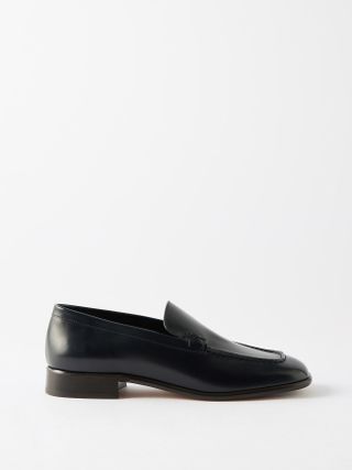 The Row + Mensy Leather Loafers