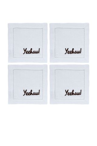 Chefanie + Yeehaw Cocktail Napkins Set Of 4