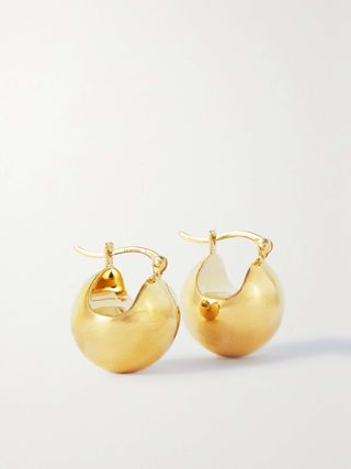 Lié Studio + The Ingrid Gold-Plated Earrings
