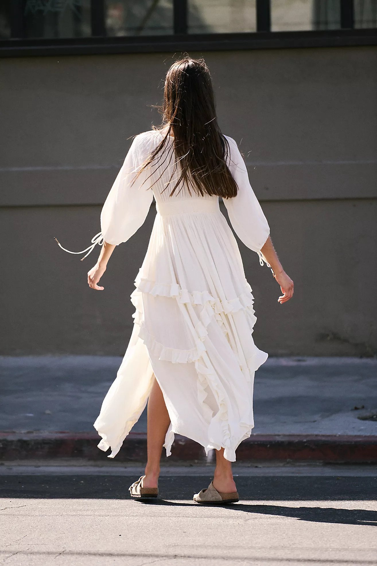 Free People + Free-Est In Your Dreams Maxi in Egret