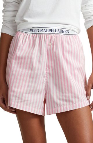 Polo Ralph Lauren + Cotton Boxer Pajama Shorts