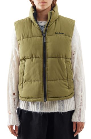 Iets Frans + Emily Hooded Puffer Vest