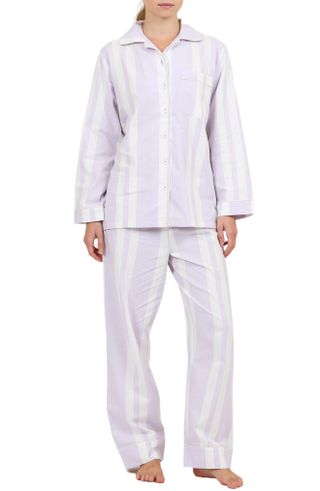 Papinelle + Stripe Cotton Pajamas