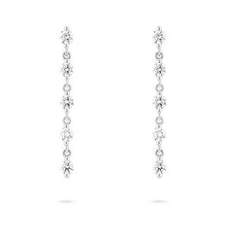 Lightbox Jewelry + Lab-Grown Diamond 1½ Ct. Line Drop Earrings