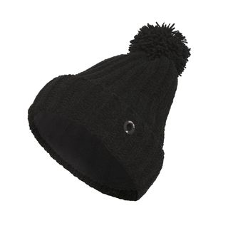 Adidas + Chenille Cable Knit Pom Beanie