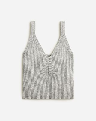 J.Crew + Collection Cashmere Cropped Sweater Tank