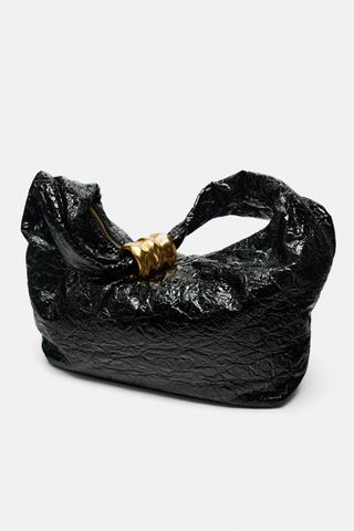 Zara + Ring Trim Shoulder Bag