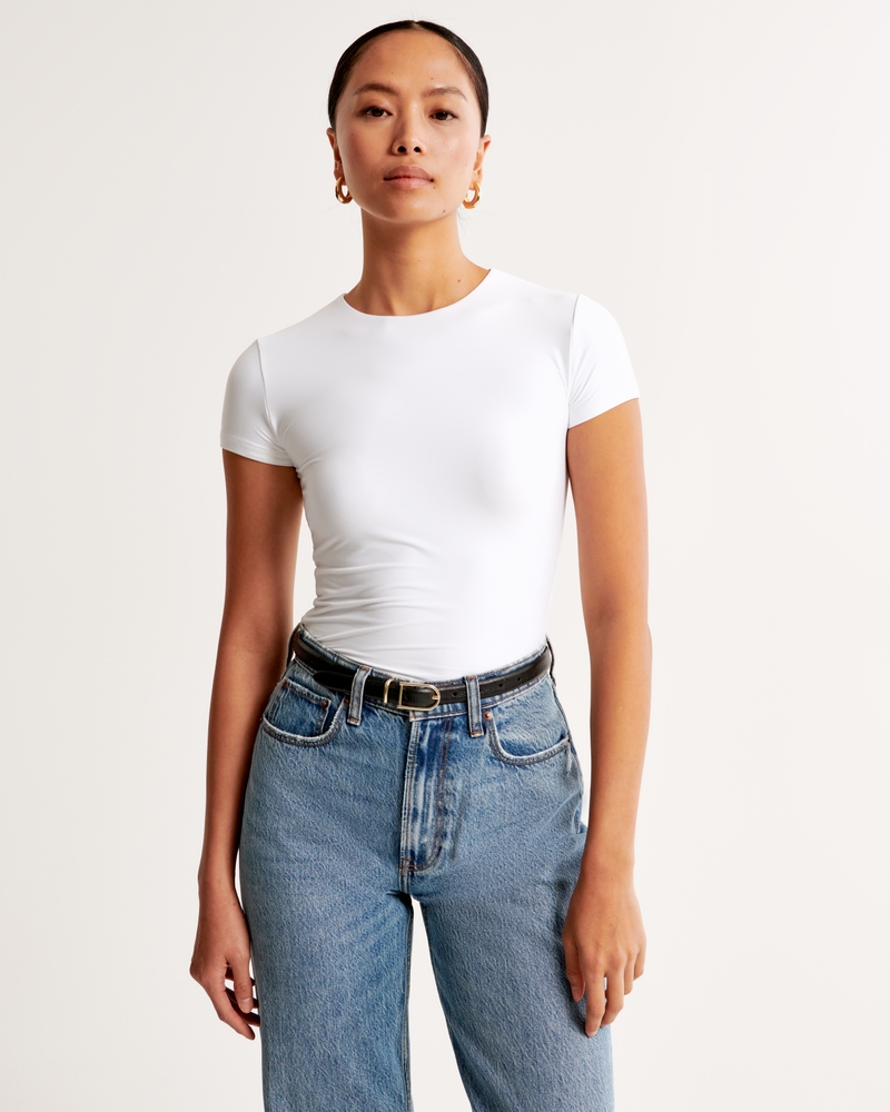 Abercrombie + Soft Matte Seamless Tuckable Baby Tee