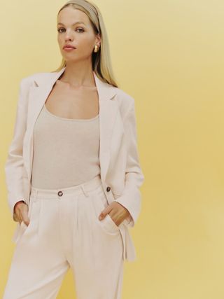 The Reformation + The Classic Relaxed Blazer