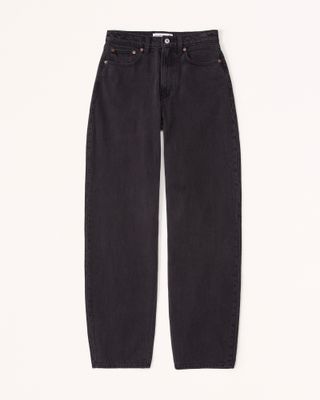Abercrombie and Fitch + High Rise Taper Jean