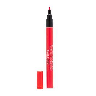 Nails. Inc + Lipstick Red Mani Marker Nail Art Pen