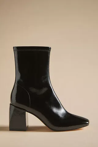 Anthropologie + Silent D Carina Heeled Ankle Boots