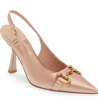 Jeffrey Campbell + Estella Pointed Toe Slingback Pump