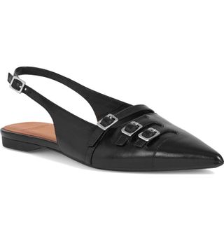 Vagabond Shoemakers + Hermine Pointed Toe Slingback Flat