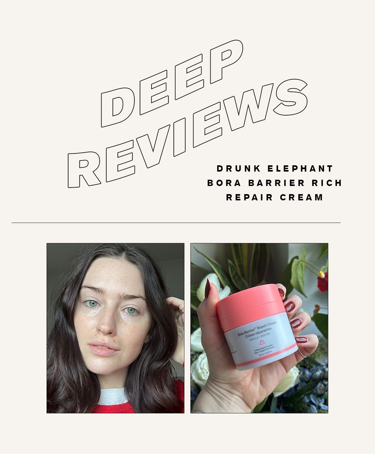 Reviewed Drunk Elephants Bora Barrier Rich Repair Cream Who What Wear 