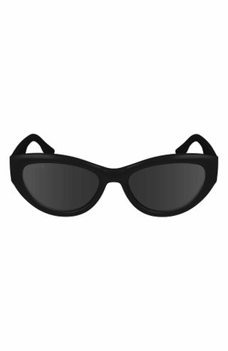 Prada + 52mm Cat Eye Sunglasses