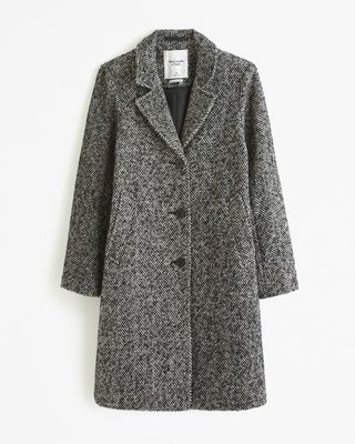Abercrombie + Textured Dad Coat