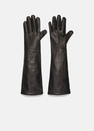 Vince + Cashmere-Lined Long Leather Glove