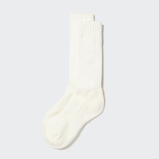 Uniqlo + HEATTECH Ribbed Pile-Lined Socks
