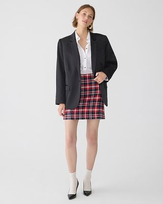 J.Crew + A-Line Mini Skirt