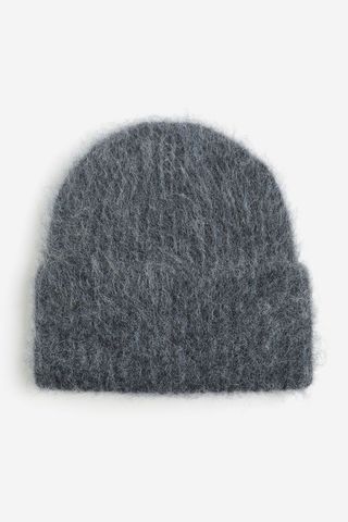 H&M + Rib-Knit Wool-Blend Hat