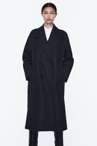 Zara + Soft Oversized Coat