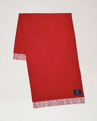 Mulberry + Solid Merino Wool Scarf