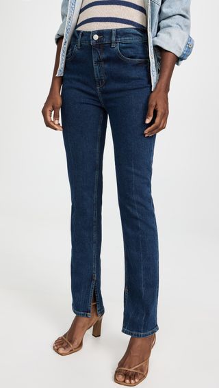 DL1961 + Patti Straight Vintage Jeans
