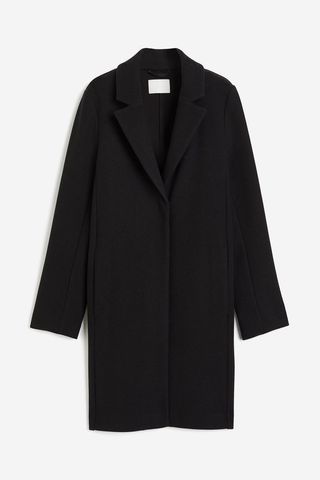 H&M + Single-Breasted Coat