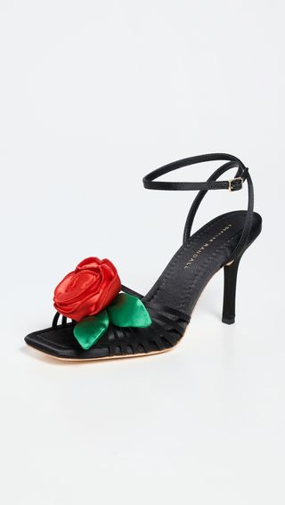 Loeffler Randall + Rey Flower Sandals