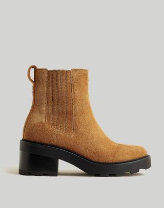 Madewell + The Gwenda Platform Ankle Boots