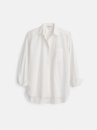 Alex Mill + Double-Button Shirt in Paper Poplin