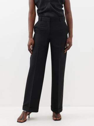 Toteme + Pressed-Front Twill Straight-Leg Suit Trousers