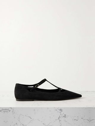 The Row + Cyd Suede Flats