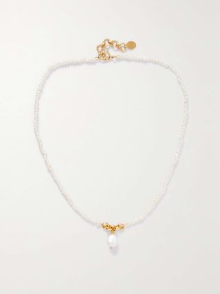 Pacharee + Prado Gold Vermeil Pearl Necklace