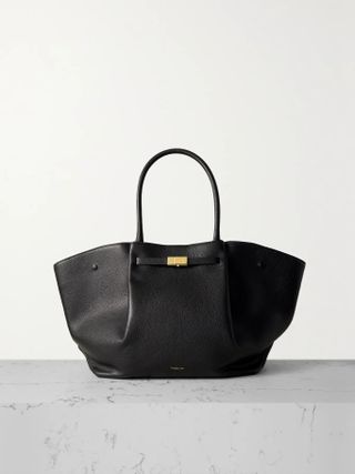 Demellier + + Net Sustain New York Textured-Leather Tote