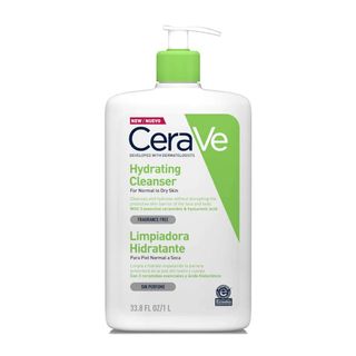 Cerave + Hydrating Cleanser With Hyaluronic Acid