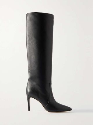 Paris Texas + Stiletto Leather Knee Boots