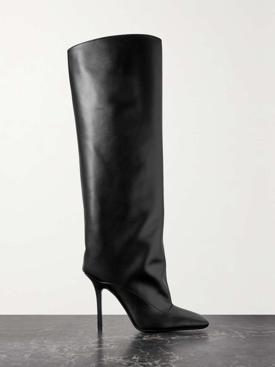 The Attico + Sienna Leather Knee Boots