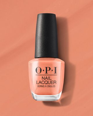 OPI + Nail Lacquer in Freedom of Peach