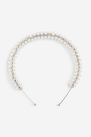 H&M + Beaded Alice Band