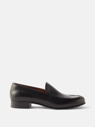The Row + Flynn Leather Loafers