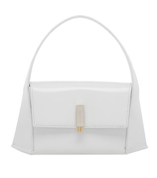 Ferragamo + Mini Prism Leather Top Handle Bag