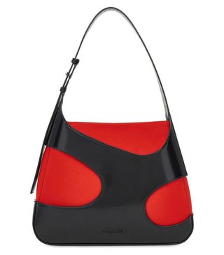 Ferragamo + Medium Cutout Leather Shoulder Bag
